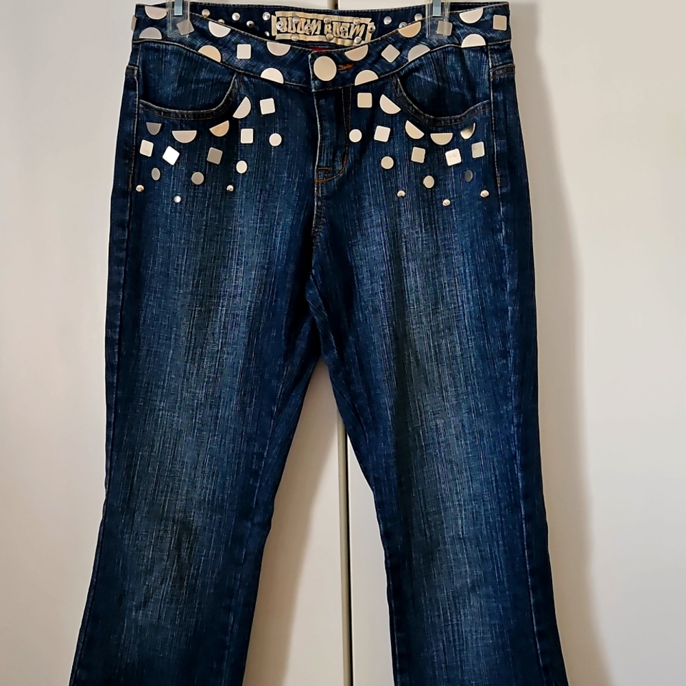 Vintage Boom Boom Studded Jeans